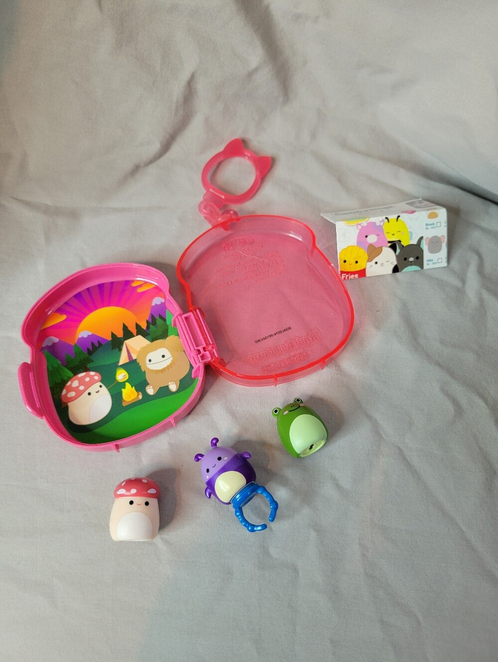 Squishmallow Mini Play Set Keychain